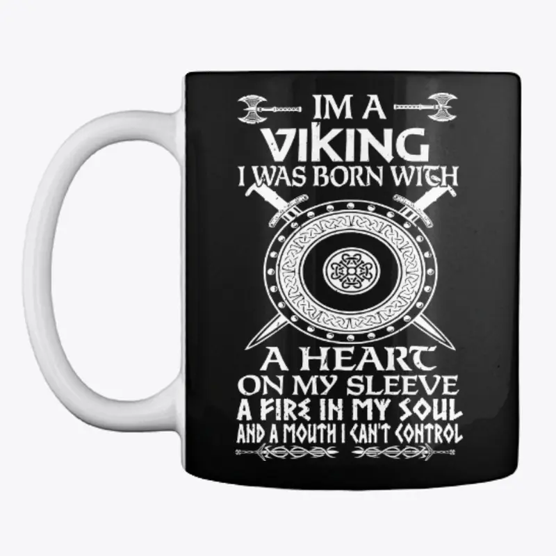 VIKING Mouth I Can't Control Mug